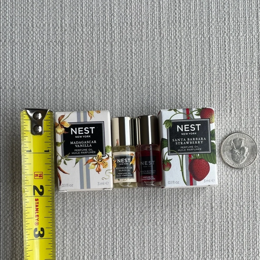 NEST Madagascar Vanilla & Santa Barbara Strawberry MINI fragrance Oil
